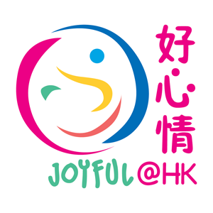 Logo of the Joyful@HK campaign organised by the Department of Health